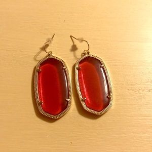Kendra Scott Earrings Color (Bordeaux)